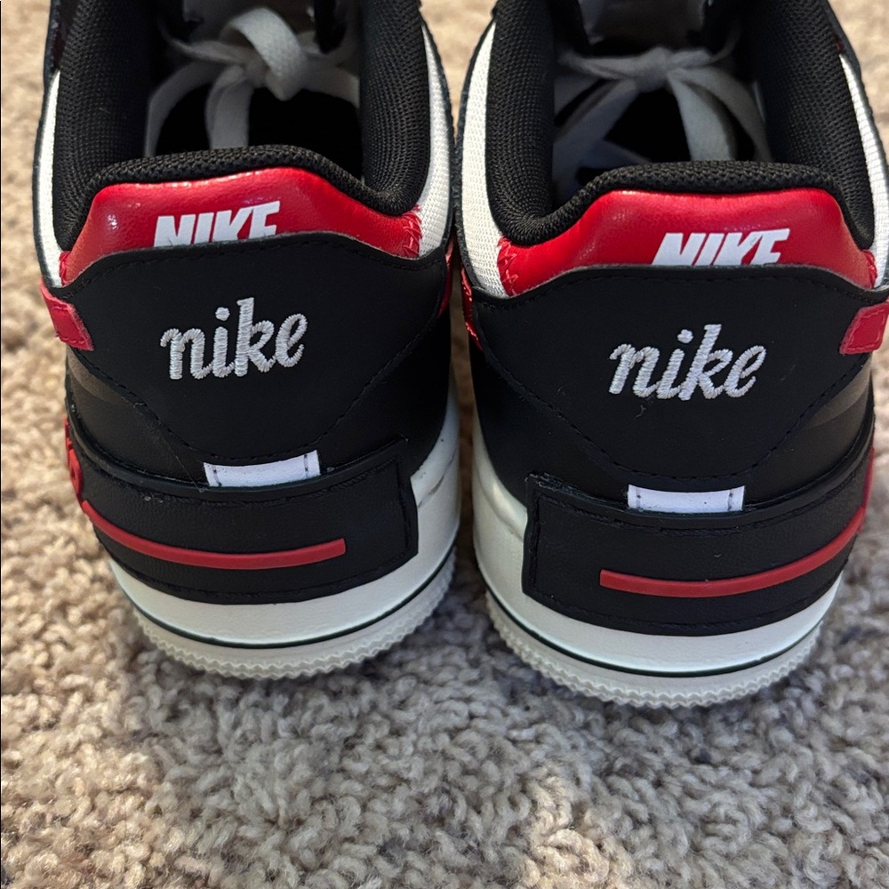 Nike Air Force 1 shadow 6.5 women's white / red - Picture 6 of 8